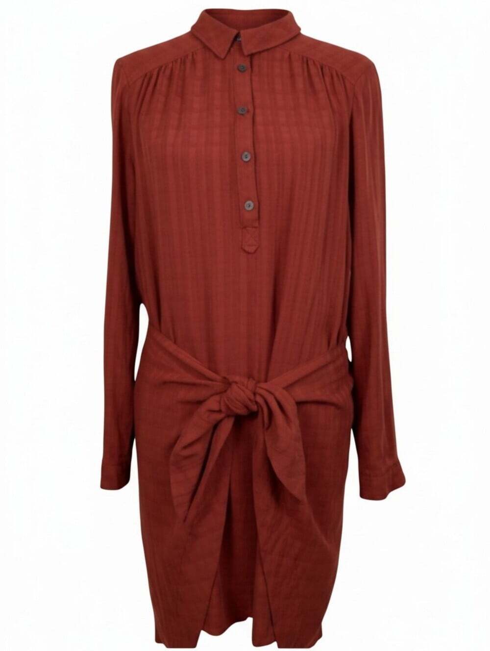 Anthropologie Maeve Bloomsbury Rust Dress Size 8
